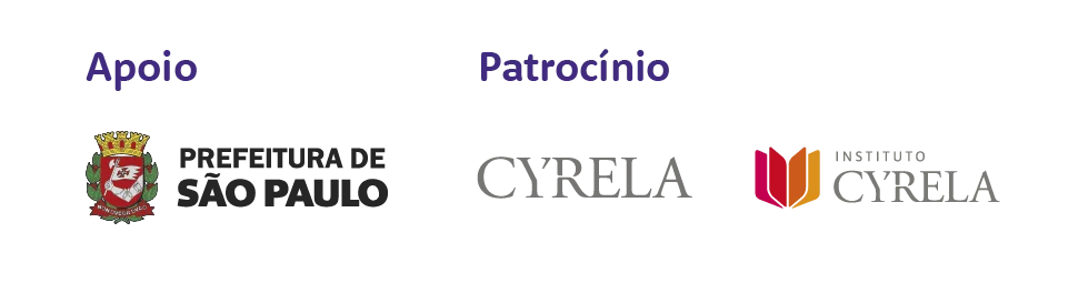 Logos dos patrocinadores e apoios
