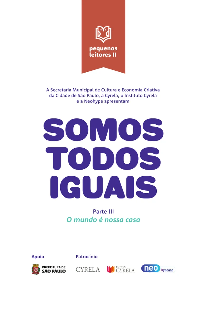 Capa Parte III - O mundo é nossa casa
