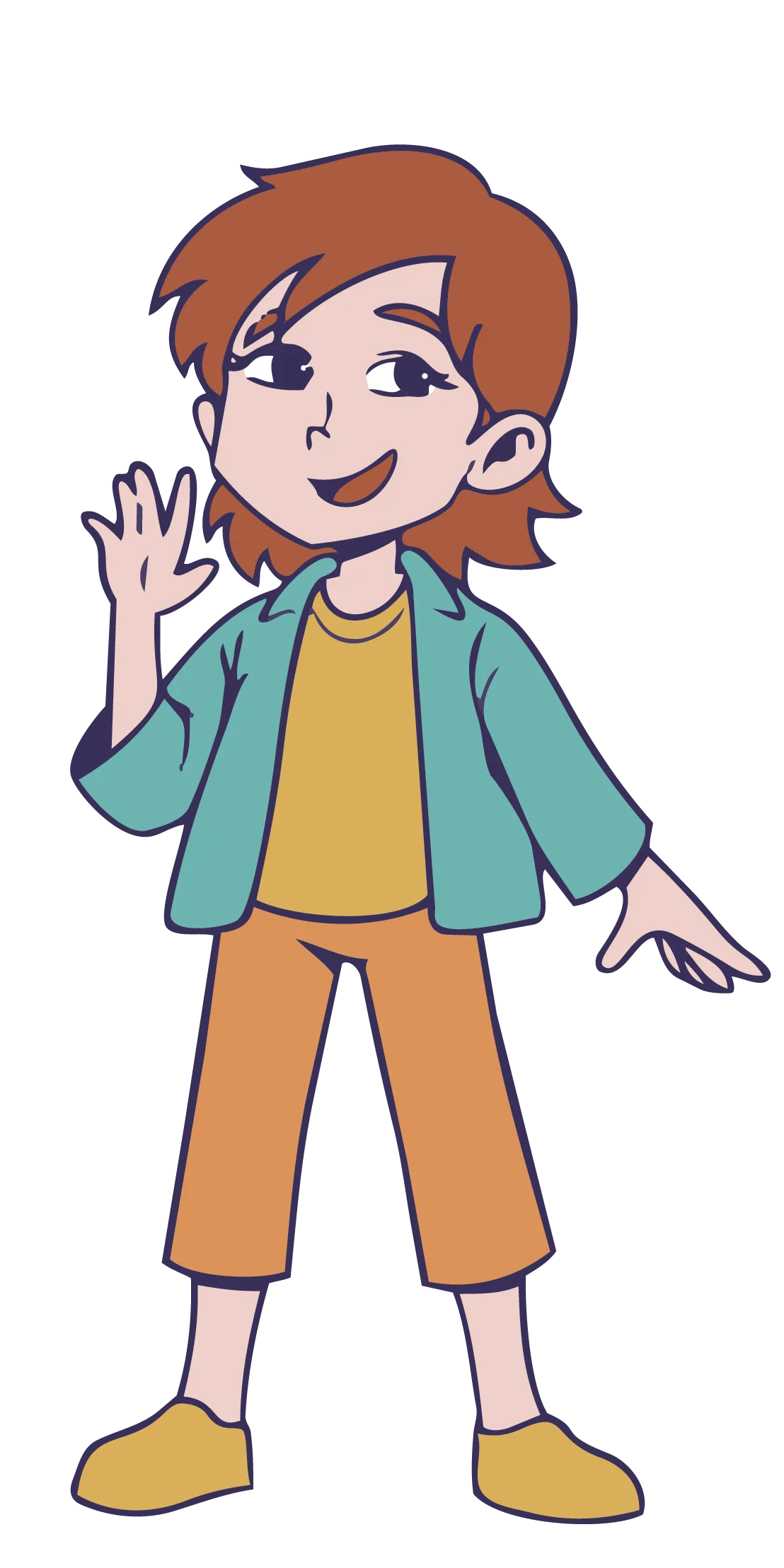 Personagem do projeto Pequenos Leitores