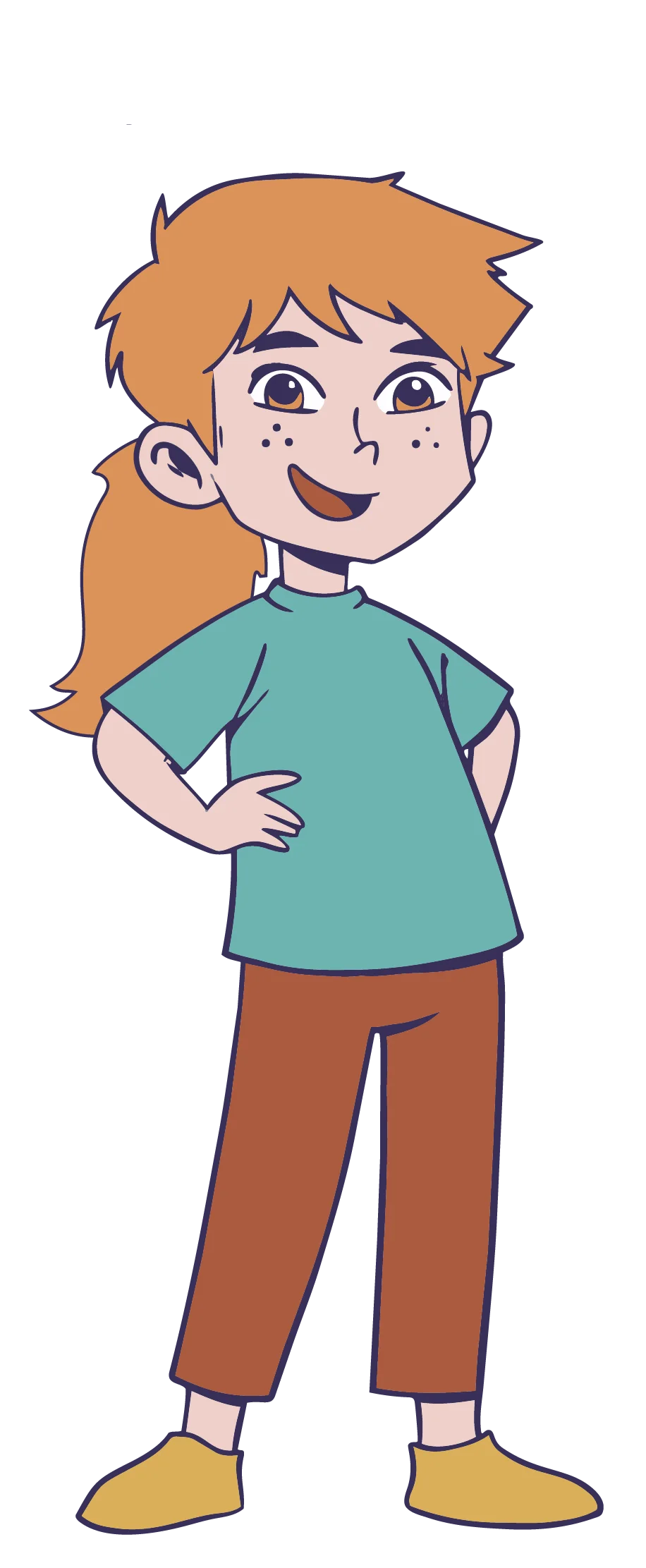Personagem lendo